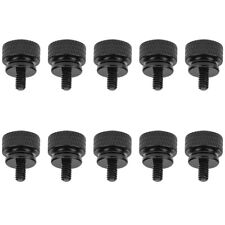 10pcs Computer PC Case Fully Threaded Knurled Thumb Screws 6#-32 Multicolored picture