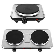 Electric Hot Plate Single Double Hob Stove Burner Countertop Cooktop Cooker picture