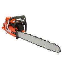 24 Inch Gasoline Chainsaw Cutting Wood Gas Sawing Crankcase Chain Saw 65/72cc  picture