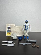 Vintage GI Joe Figure 1985 Snow Serpent Complete With File Card picture
