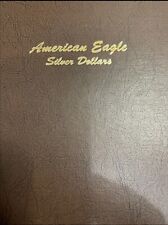 Dansco American Silver Eagle Book - Completed/Filled -36 Coins From 1986-2021 T1 picture
