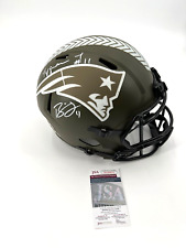 BAILEY ZAPPE & TYQUAN THORNTON PATRIOTS SIGNED STS FULL SIZE HELMET JSA COA picture
