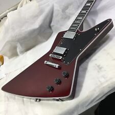 Wine Red Explorer Electric Guitar Mahogany Body&Neck HPL Fretboard HH Pickup picture