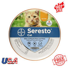 Seresto Flea & Tick NEW for Cat Collar, Prevention & Treat 8 Months US Stock picture