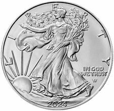2024 American Silver Eagle $1 Coin 1 oz .999 Fine Silver BU picture
