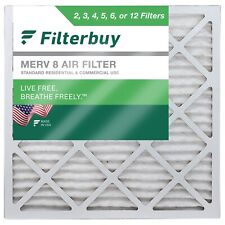 Filterbuy 12x12x1 Pleated Air Filters, Replacement for HVAC AC Furnace (MERV 8) picture