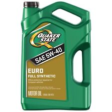 Quaker State Euro Full Synthetic 5W-40 Motor Oil, 5-Quart,NEW picture