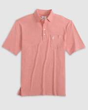 johnnie-O The Heathered Original Polo 2.0 Pomegranate Size L picture