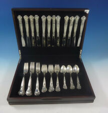 Chantilly by Gorham Sterling Silver Place Size Flatware Set 12 Service 48 Pcs picture