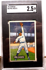 1951 Bowman #26 Phil Rizzuto New York Yankees SGC 2.5 HOF picture