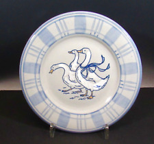 LOUISVILLE STONEWARE GAGGLE OF GEESE 8 INCH SALAD PLATE picture