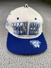 Vintage Seton Hall Pirates Snap Back Hat White 90s NEW picture