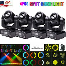 4PCS 120W Gobo RGBW LED Moving Head Light DJ Beam Stage Spot Lighting Disco Show picture
