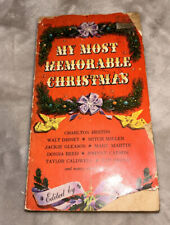Vtg 1963 POCKET BKS My Most Memorable Christmas Paperback 125 pg Hollywood Stars picture