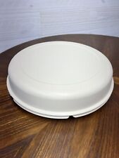 VTG Tupperware 13” Divided Veggie Fruit Dip Snack Party Tray 1665-3 Lid 1666-3 picture