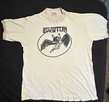 Vintage Led Zeppelin Rock T Shirt Medium Very Rare Made In USA Old picture