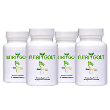 4 Bottles NutriGout Uric Acid Lowering and Gout Supplement from GoutandYou.com picture