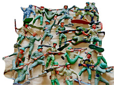Hand painted plastic WW II toy soldiers picture