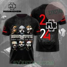 HOT    2024 Rammstein Album Tour Europe 2024 T-Shirt 3D Music Band  S-5XL picture
