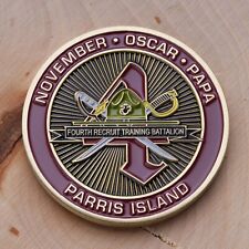 4th Recruit Training Battalion Challenge Coin picture
