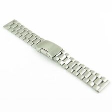 StrapsCo Stainless Steel Metal Oyster Watch Band Strap Bracelet picture