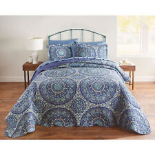 BrylaneHome 3 Piece Medallion Bedspread Set picture