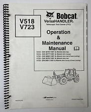 Bobcat V518 V623 Versa Handler Operation & Maintenance Manual #6902758 picture