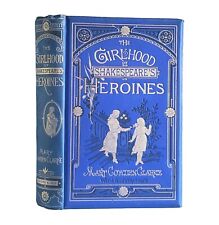 The Girlhood of Shakespeare's Heroines, Mary Clarke Antique 1887 Victorian Illus picture