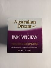 Australian Dream Back Pain Cream 4 oz picture