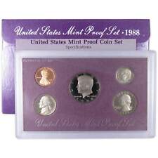 1988 Clad Proof Set U.S. Mint Original Government Packaging OGP picture