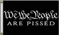 3x5FT Flag We the People Are Pissed Constitution Conservative Patriot MAGA picture