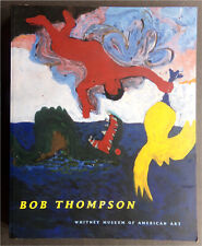 PAINTINGS BY BOB THOMPSON: Abstract Art, Outsider Artist, Whitney Museum CA 1998 picture