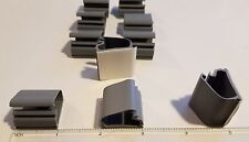 Panduit LC5-A-C8 Adhesive backed latching clip, Grey - New 10 pack  picture