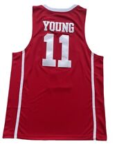 New Mens Basketball Jersey Young #11 Retro Jersey Top Stitched S-XXL picture
