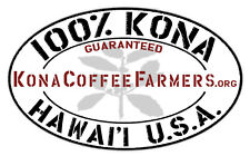 100% HAWAIIAN / KONA COFFEE BEANS MEDIUM ROASTED 8 POUNDS IN 1 POUND BAGS picture