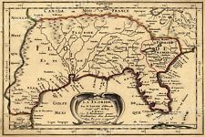 La Floride (Florida) 1657 Historic Old Map - 16x24 picture