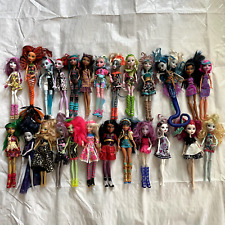Monster High Lot Of 25 Assorted RARE Collectible Dolls & Accessories MUST SEE picture
