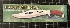 Chipaway Cutlery Gator Bait Bowie Knife **ORIGINAL BOX AND SCABBARD** picture