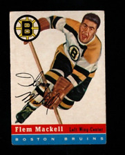 12263* 1954-55 Topps # 36 Flem Mackell Vg-Ex picture
