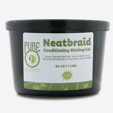 Pure O Natural Neatbraid Conditioning Shining Gel - 64oz -free shipping picture