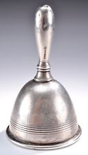 Vintage 1930's Art Deco Wallace Sterling Silver Dinner Bell picture