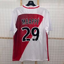 AS Monaco 2016-17 Kylian Mbappé France Home Football Soccer Mens Shirt Jersey picture