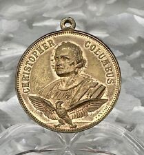 1893 Eglit-10 World’s Columbian Exposition Medallion⭐️High Relief in Brass picture