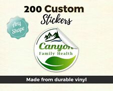 Custom stickers Waterproof labels | Custom Product Labels | Business Stickers picture