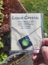 Liquid Crystal Necklace 1970s Vintage Jewelry.  picture