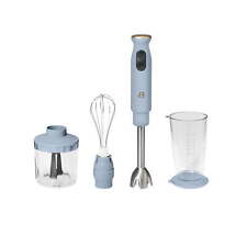 Beautiful 2-Speed Immersion Blender with Chopper & Measuring Cup,Blue picture