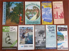 Florida Tourism c.1950's lot x 9 Brochures Lake Wales Silver Springs Marine land picture