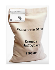 2022 Kennedy Half Dollars 50C US MINT 200 count bag US Mints 100 Dollar Coin Bag picture