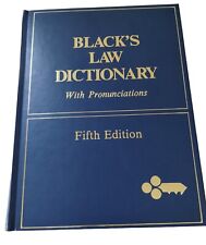 Black's Law Dictionary With Pronunciations Fifth Edition 1979 picture