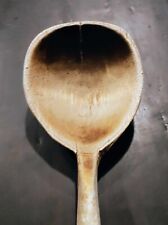 Primitive Wooden Vintage Spoon picture